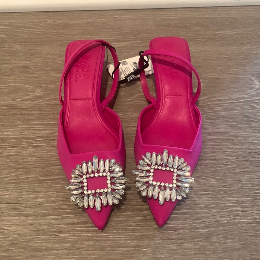 Pink Zara Heels